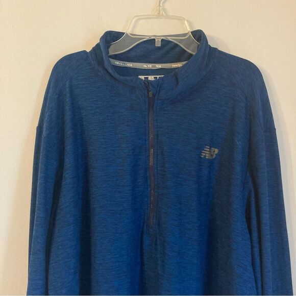 New Balance Men’s NB dry performance quarter zip jacket pullover size XXL. EUC!! - Picture 2 of 6